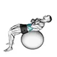 Crunch on stability ball