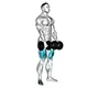 Deadlift with dumbbells