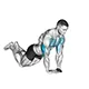 Push up on knees (close grip)