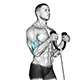 Hammer curl with cable