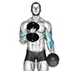 Hammer curl with dumbbells (alternating)