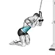 Kneeling cable crunch
