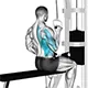 Lat pull down with one arm