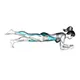 One leg front plank