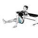 Hip thrust with plate and one leg