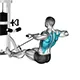 Rear delt row with cable