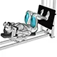 Squat on sled machine (lying)