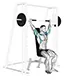 Behind the neck overhead press on Smith machine