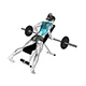 Incline row with barbell and reverse grip