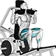 Squat on machine