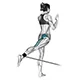 Standing hip extension with cable