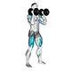 Thruster with dumbbells