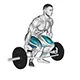 Trap bar deadlift
