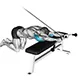 Triceps extension with cable (kneeling)