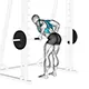 Underhand yates row on Smith machine