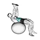Weighted stability ball crunch