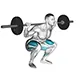 Squat with barbell