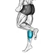 Standing calf raise with one leg