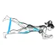 Plank with kick and band
