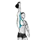 Push press with kettlebell (one arm)