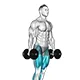 Plyometric split jump with dumbbells (alternating)