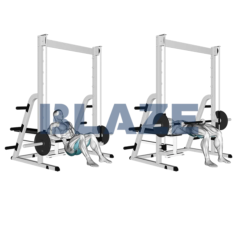 Hip thrust on Smith machine